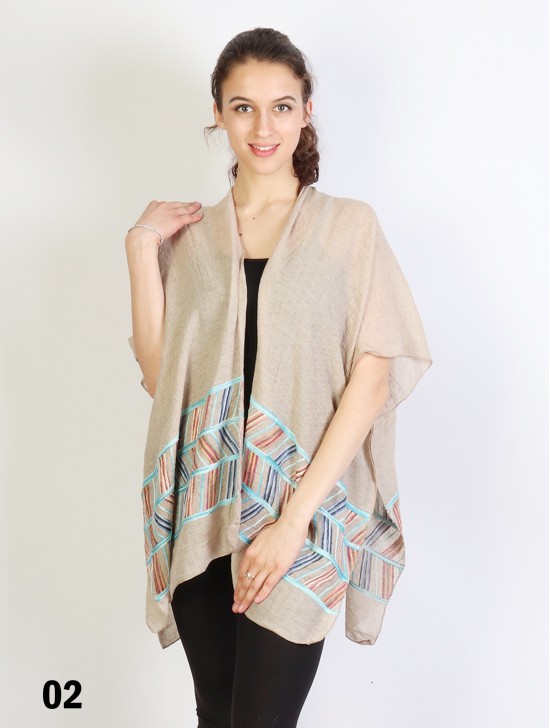 Abstract Embroidery Kimono